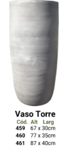 Vasos grandes para áreas externas